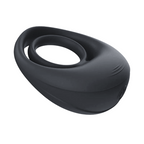 Anello Fallico Vibrante per Pene Stimolatore Clitoride Ritardante in Silicone USB