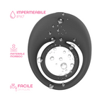 Anello Fallico Vibrante per Pene Stimolatore Clitoride Ritardante in Silicone USB