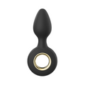 Butt Plug Anale Vibrante in Silicone Stimolatore Prostata Compatto 12 Modalità