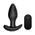 Butt Plug Anale Vibratore Dilatatore Sex Toys Anal Ruota e Vibra con Telecomando