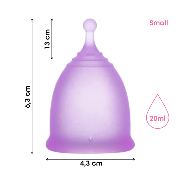 Coppetta Mestruale con Sterilizzatore Portatile in Silicone Medico Riutilizzabile
