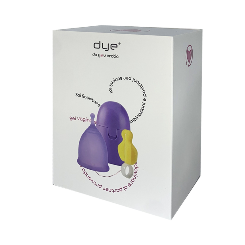Coppetta Mestruale con Sterilizzatore Portatile in Silicone Medico Riutilizzabile