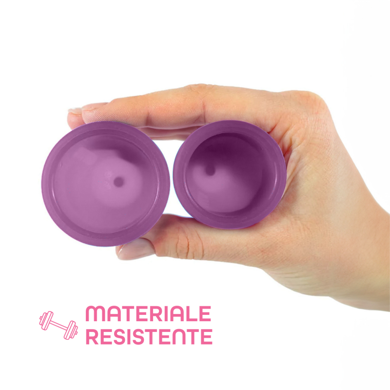 Coppetta Mestruale con Sterilizzatore Portatile in Silicone Medico Riutilizzabile