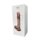 Dildo Realistico con Testicoli Ventosa Morbido Flessibile Effetto Naturale 21 cm