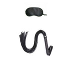 Frustino in Ecopelle e Maschera Set Bondage per Gioco di Controllo