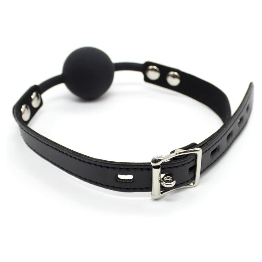 Gag Ball Silicone Regolabile Accessorio BDSM