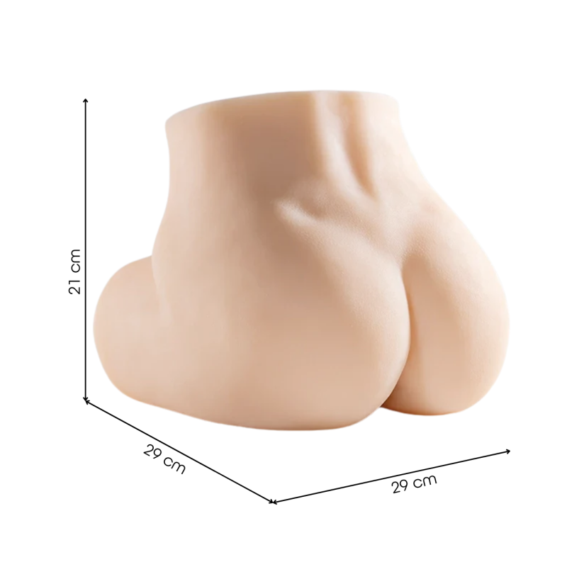 Masturbatore Realistico Torso Femminile in Silicone Ultra Realistica Vagina Ano