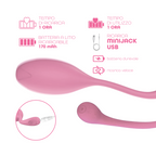 Ovetto Vibrante con App Vibratore Punto G e Clitoride in Silicone 9 Modalità USB