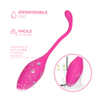 Ovetto Vibrante con App Vibratore Vaginale Indossabile Sex Toy per Coppia USB
