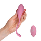 Ovetto Vibrante con Telecomando Vibratore Clitoride a 10 Modalità in Silicone