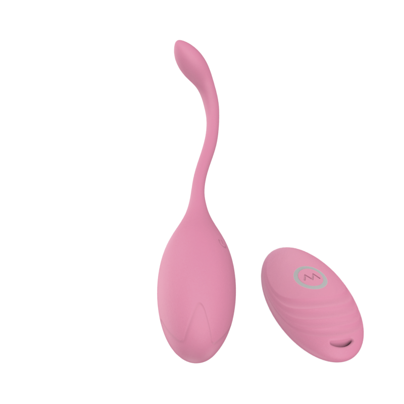 Ovetto Vibrante con Telecomando Vibratore Clitoride a 10 Modalità in Silicone
