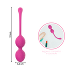 Ovetto Vibrante Stimolatore Palline Vaginali Vibranti Controllo App in Silicone