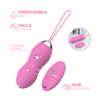 Ovetto Vibrante Telecomandato con 10 Modalità di Vibrazione in Silicone Sex Toy