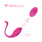 Ovetto Vibrante Vibratore Curvo Telecomandato 10 Modalità di Vibrazione Sex Toy