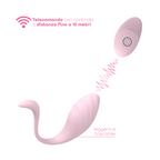 Ovetto Vibrante Vibratore Curvo Telecomandato 10 Modalità di Vibrazione Sex Toy