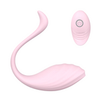 Ovetto Vibrante Vibratore Curvo Telecomandato 10 Modalità di Vibrazione Sex Toy