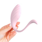 Ovetto Vibrante Vibratore Curvo Telecomandato 10 Modalità di Vibrazione Sex Toy