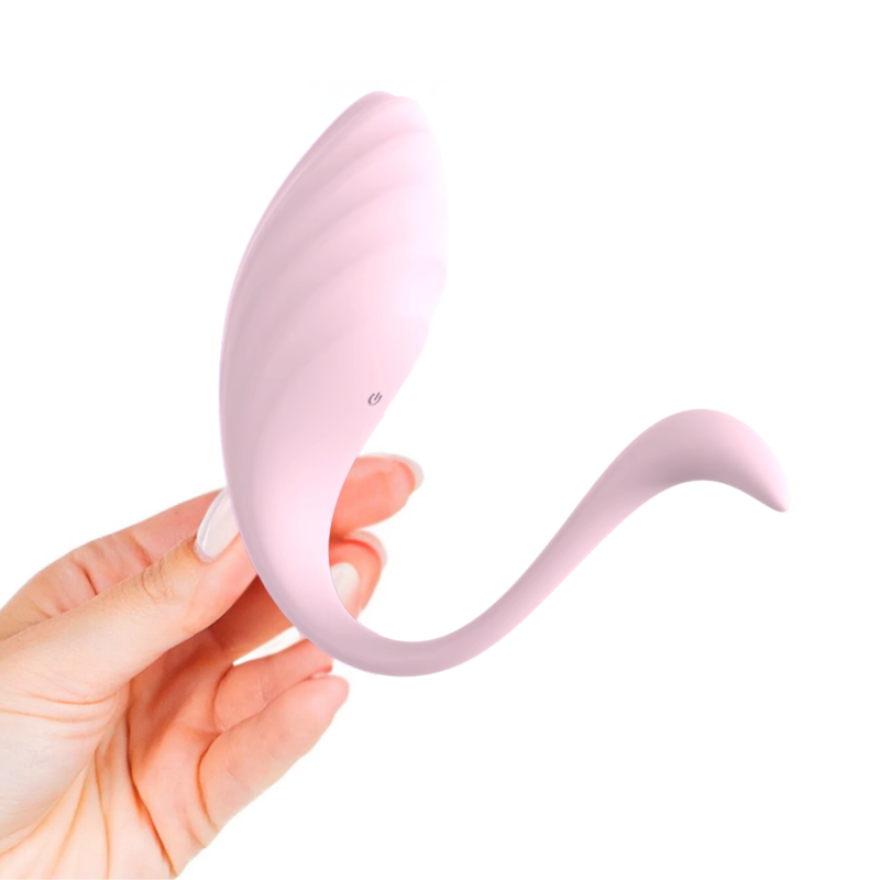 Ovetto Vibrante Vibratore Curvo Telecomandato 10 Modalità di Vibrazione Sex Toy