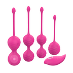Palline Vaginali Vibranti Set in Silicone Medicale con Telecomando Kegel Pelvico