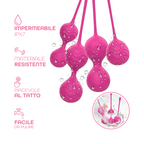 Palline Vaginali Vibranti Set in Silicone Medicale con Telecomando Kegel Pelvico