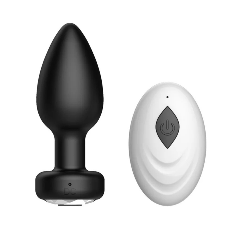 Plug Anale Vibrante con Telecomando Stimolatore Prostata 10 Modalità Vibrazione