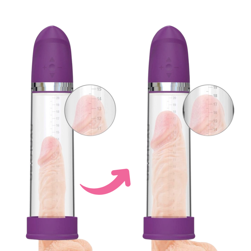 Pompa Pene Automatica Elettrica per Allungamento Ingrandimento Tubo Sottovuoto