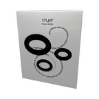 Set 3 Anelli Fallici Cockring in Silicone Effetto Ritardante Elastici per Pene