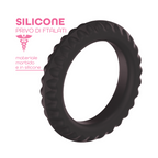 Set 3 Anelli Fallici Cockring in Silicone Effetto Ritardante Elastici per Pene