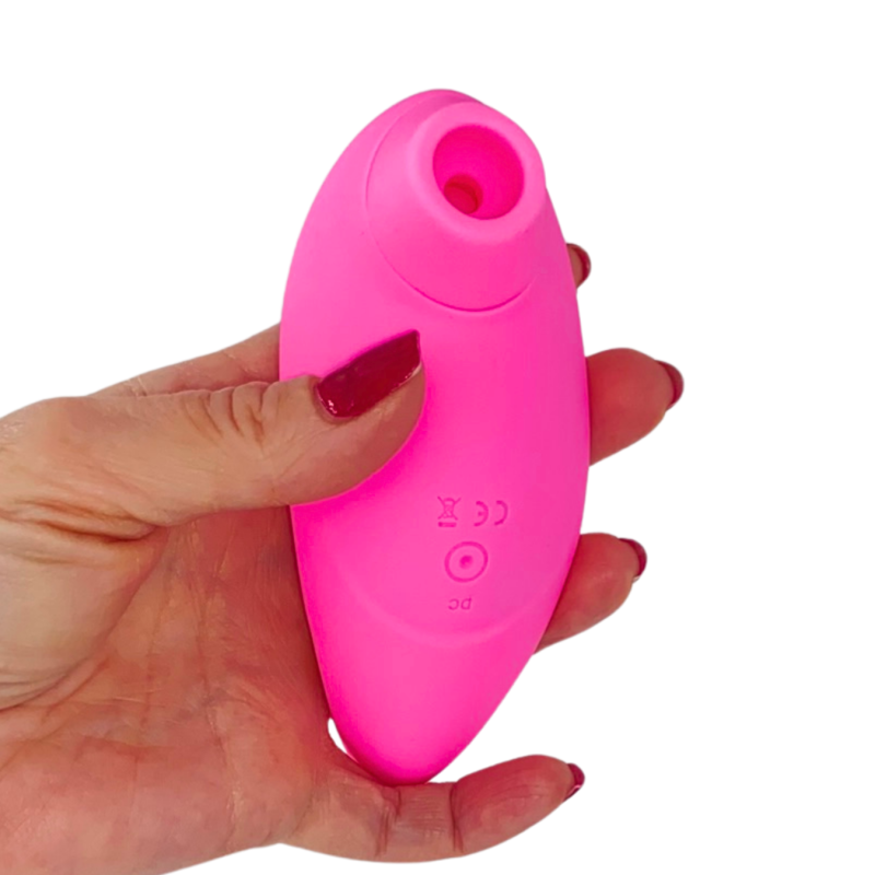 Succhia Clitoride Vibra 2in1 con Vibratore in Silicone sex toy multifunzione