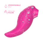 Succhia Clitoride Vibra 2in1 con Vibratore in Silicone sex toy multifunzione
