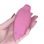 Succhia e Lecca Clitoride 2in1 Vibratore con Lingua doppio Stimolatore a Suzione