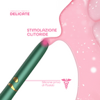 Vibratore a forma di Pennello Trucco con 10 Modalità di Vibrazioni Ricaricabile