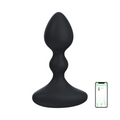 Vibratore Butt Plug Anale Vibrante con App in Silicone Morbido Stimolatore Smart