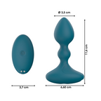 Vibratore Butt Plug Anale Vibrante con App in Silicone Morbido Stimolatore Smart