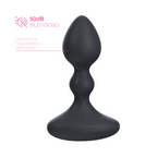 Vibratore Butt Plug Anale Vibrante con App in Silicone Morbido Stimolatore Smart
