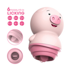 Vibratore Clitorideo Licking Mini Stimolatore Lecca Clitoride Toy Ricaricabile