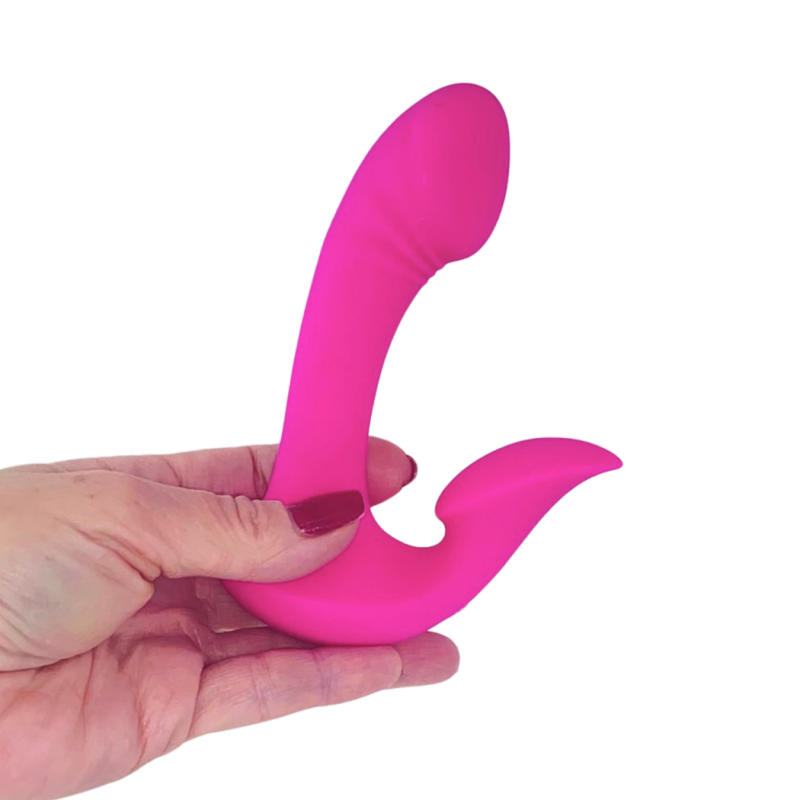 Vibratore Doppia Stimolazione Punto G e Clitoride 10 Modalità Controllo con App