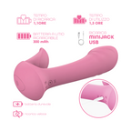 Vibratore Doppia Stimolazione Punto G e Clitoride 10 Modalità Controllo con App