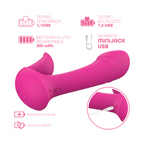 Vibratore Doppia Stimolazione Punto G e Clitoride 10 Modalità Controllo con App