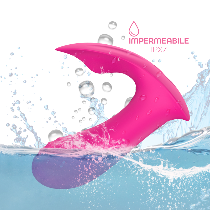 Vibratore Indossabile Punto G e Clitoride controllo con App 9 Vibrazioni Sex Toy