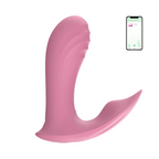 Vibratore Indossabile Punto G e Clitoride controllo con App 9 Vibrazioni Sex Toy