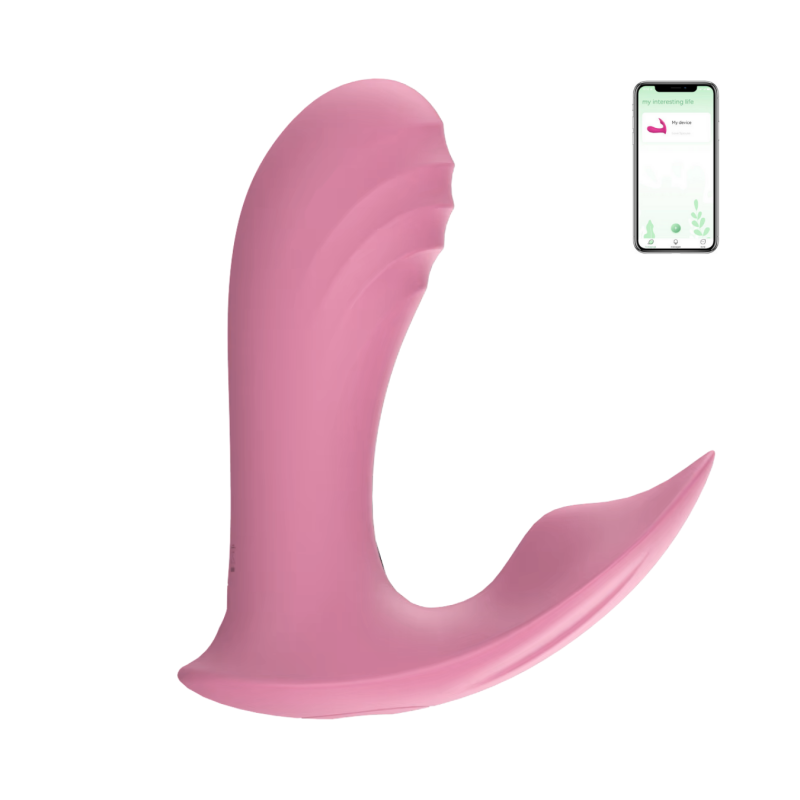 Vibratore Indossabile Punto G e Clitoride controllo con App 9 Vibrazioni Sex Toy