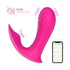 Vibratore Indossabile Punto G e Clitoride controllo con App 9 Vibrazioni Sex Toy