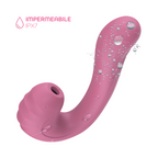 Vibratore Multifunzione Vibra e Succhia Doppia Stimolazione Punto G e Clitoride