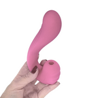 Vibratore Multifunzione Vibra e Succhia Doppia Stimolazione Punto G e Clitoride