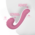 Vibratore Multifunzione Vibra e Succhia Doppia Stimolazione Punto G e Clitoride