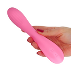 Vibratore Punto G Riscaldante in Silicone con 10 Modalità di Vibrazione Sex Toy