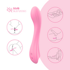 Vibratore Punto G Riscaldante in Silicone con 10 Modalità di Vibrazione Sex Toy