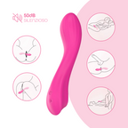 Vibratore Punto G Riscaldante in Silicone con 10 Modalità di Vibrazione Sex Toy