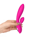 Vibratore Rabbit con Doppia Stimolazione Punto G e Clitoride in Silicone Sex Toy